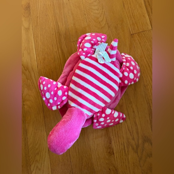 2011 Douglas Cuddle Toy Genevieve Flower Turtle Multi Color Stuffed Plush 12” - Picture 3 of 3